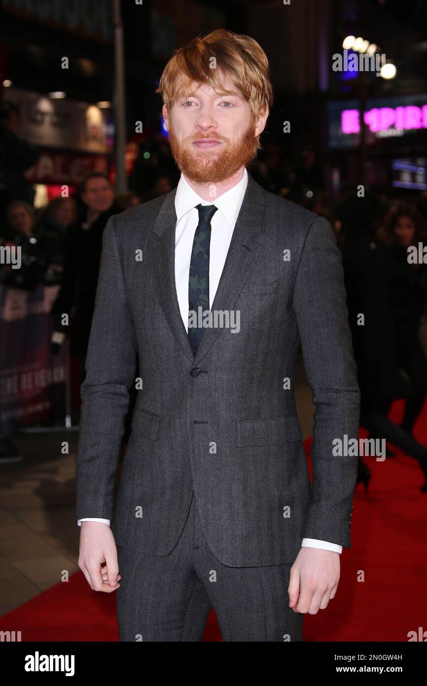 Actor Domhnall Gleeson poses for photographers upon arrival at the ...