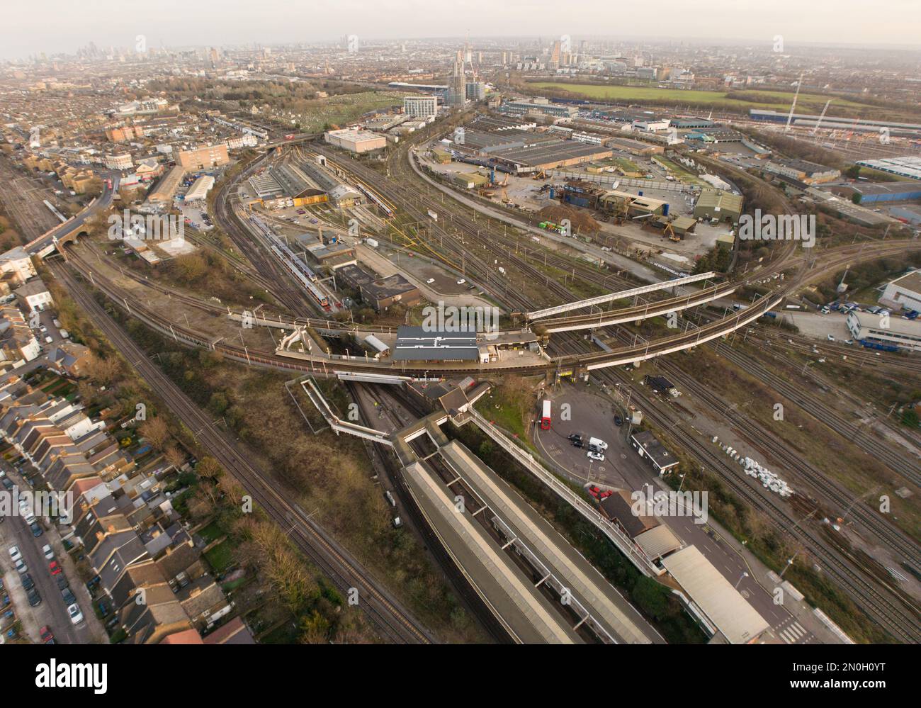 Willesden Junction is a railway station in Harlesden, north-west London ...