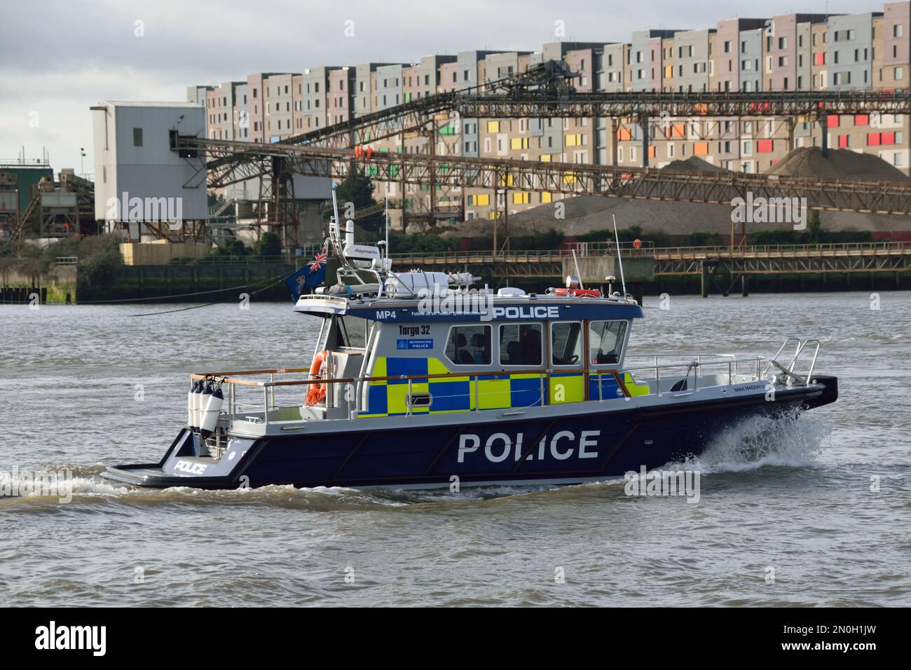 Metropolitan Police Marine Policing Unit boat Nina Mackay III