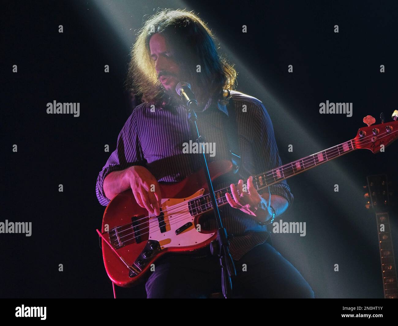 Bardolino, Italy. 04th Feb, 2023. Francesco Cardelli during Filippo Graziani - Arcipelago Ivan, Italian singer Music Concert in Bardolino, Italy, February 04 2023 Credit: Independent Photo Agency/Alamy Live News Stock Photo