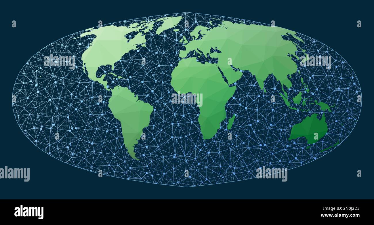 Sinusoidal map hi-res stock photography and images - Alamy