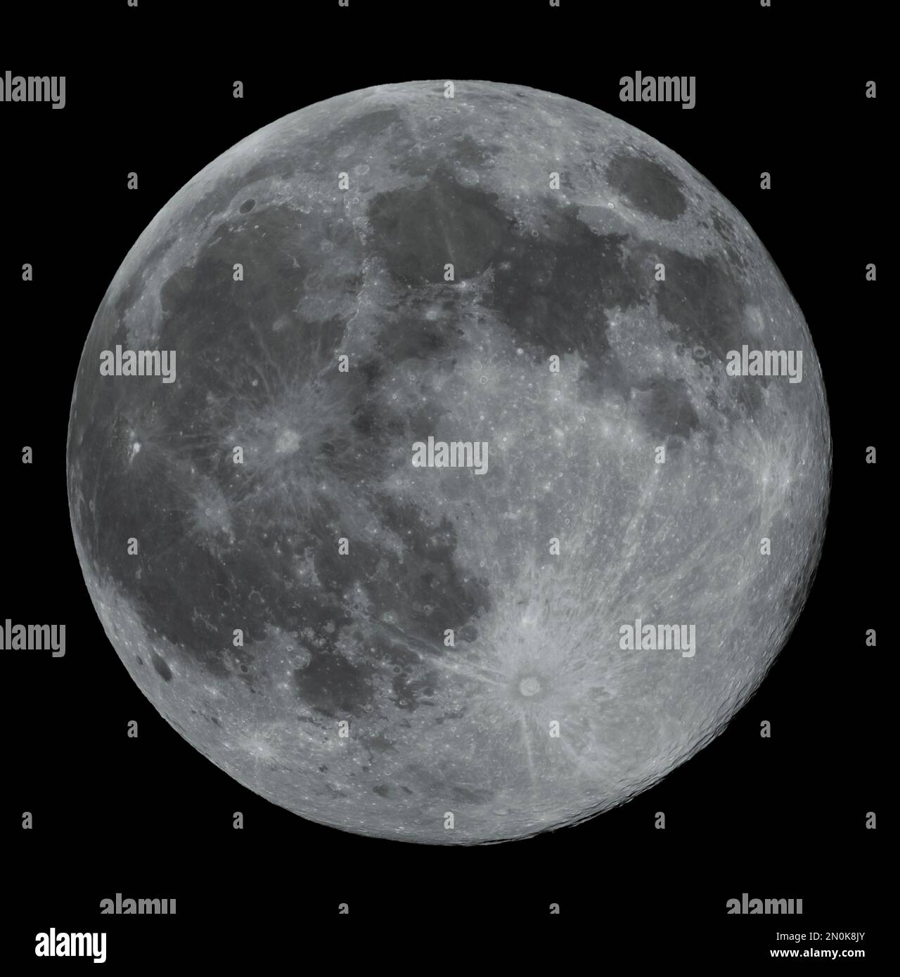 London, UK. 5 February 2023. The smallest full moon of the year known
