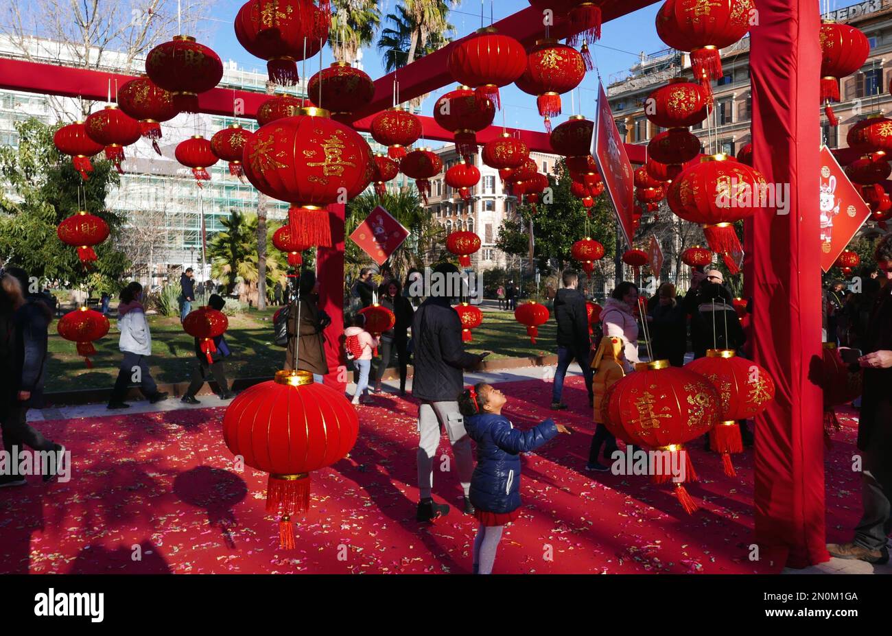 chinese new year in rome
