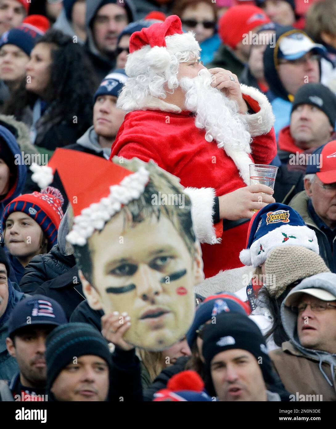 Patriots christmas hat sale