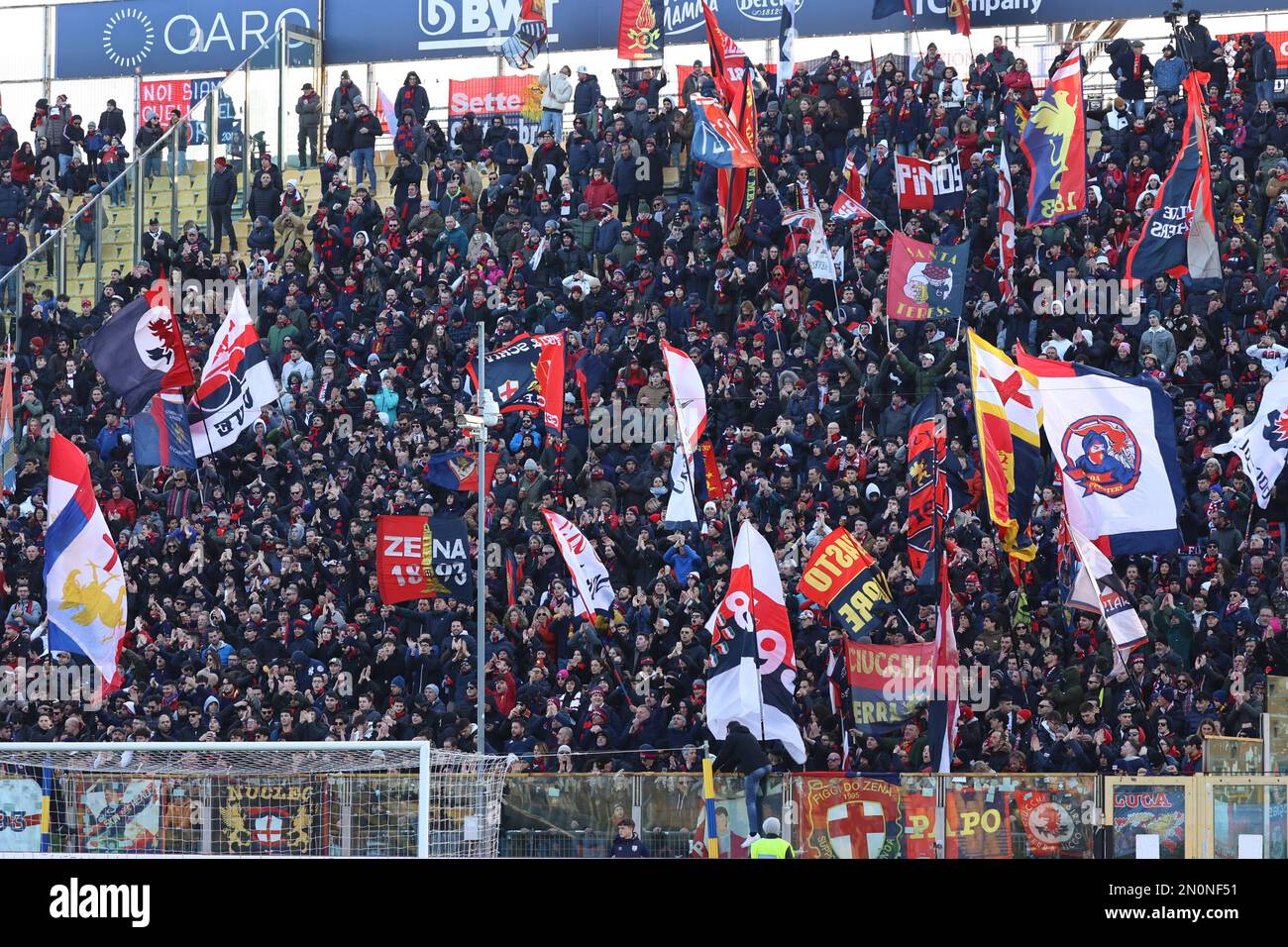 Parma, Italy. 05th Feb, 2023. Tardini Stadium, 05.02.23 Enrico Del Prato  (15 Parma) during the Serie B match between Parma and Genoa at Tardini  Stadium in Parma, Italia Soccer (Cristiano Mazzi/SPP) Credit