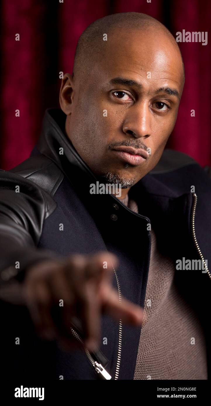 Ali Shaheed Muhammad of A Tribe Called Quest poses for a portrait at