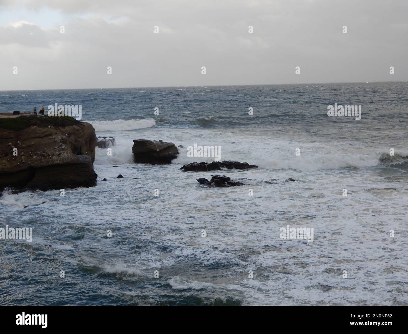 Petite La Jolla Cove is a cove & beach surrounded by cliffs and sea