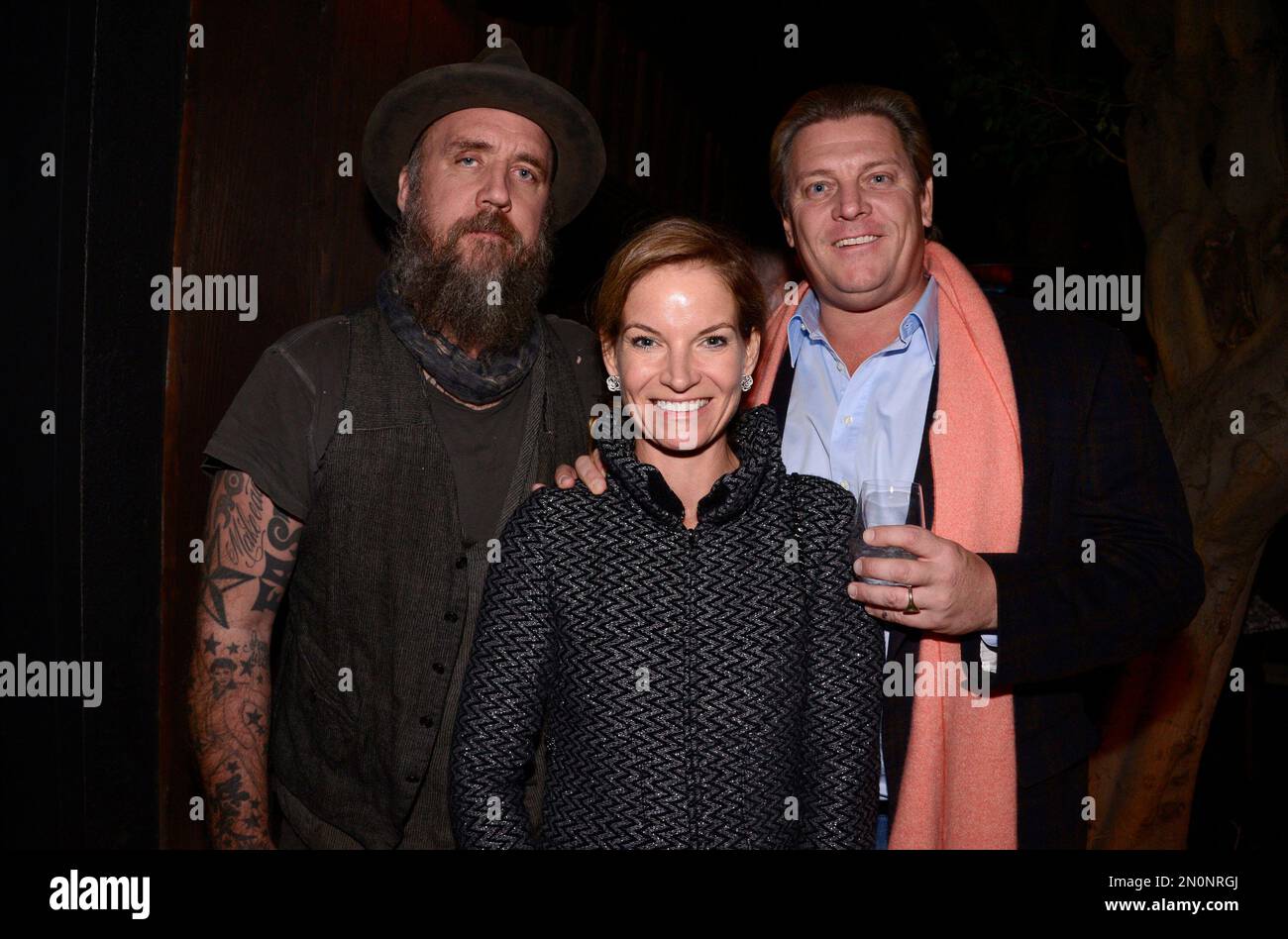Blaine Halvorson and guests seen at "The Revenant" Party at MadeWorn