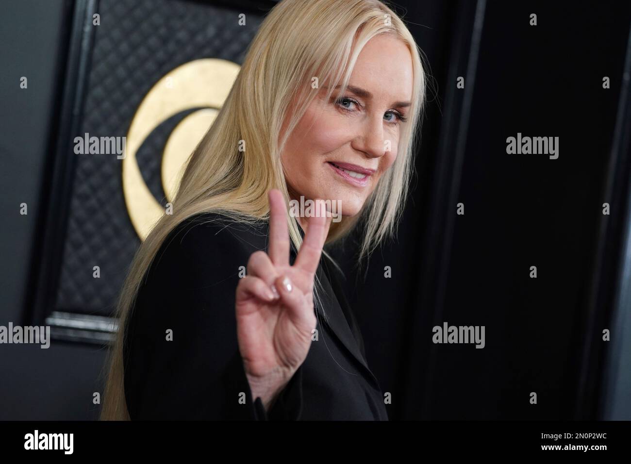 Daryl Hannah Arrives At The 65th Annual Grammy Awards On Sunday Feb 5 2023 In Los Angeles 
