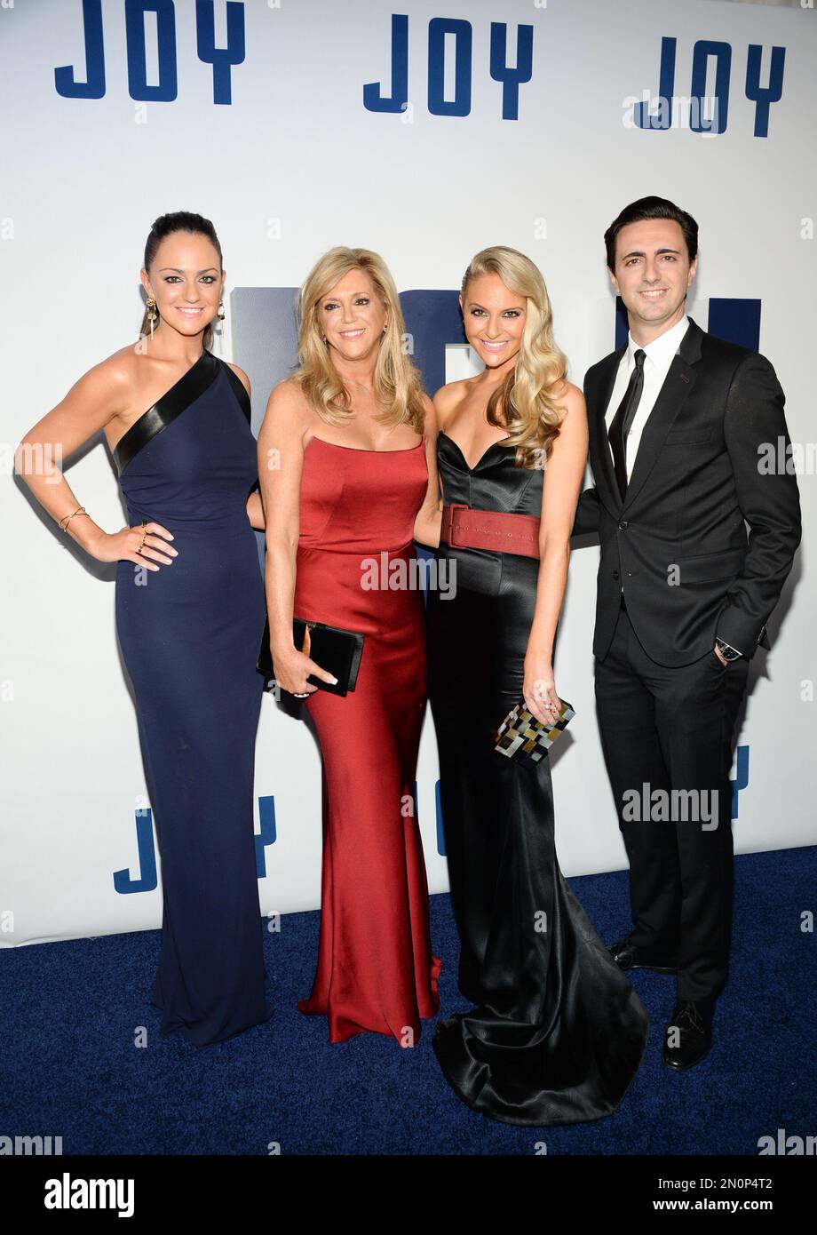 Christie Miranne, left, Joy Mangano, Jackie Miranne and Robert Miranne