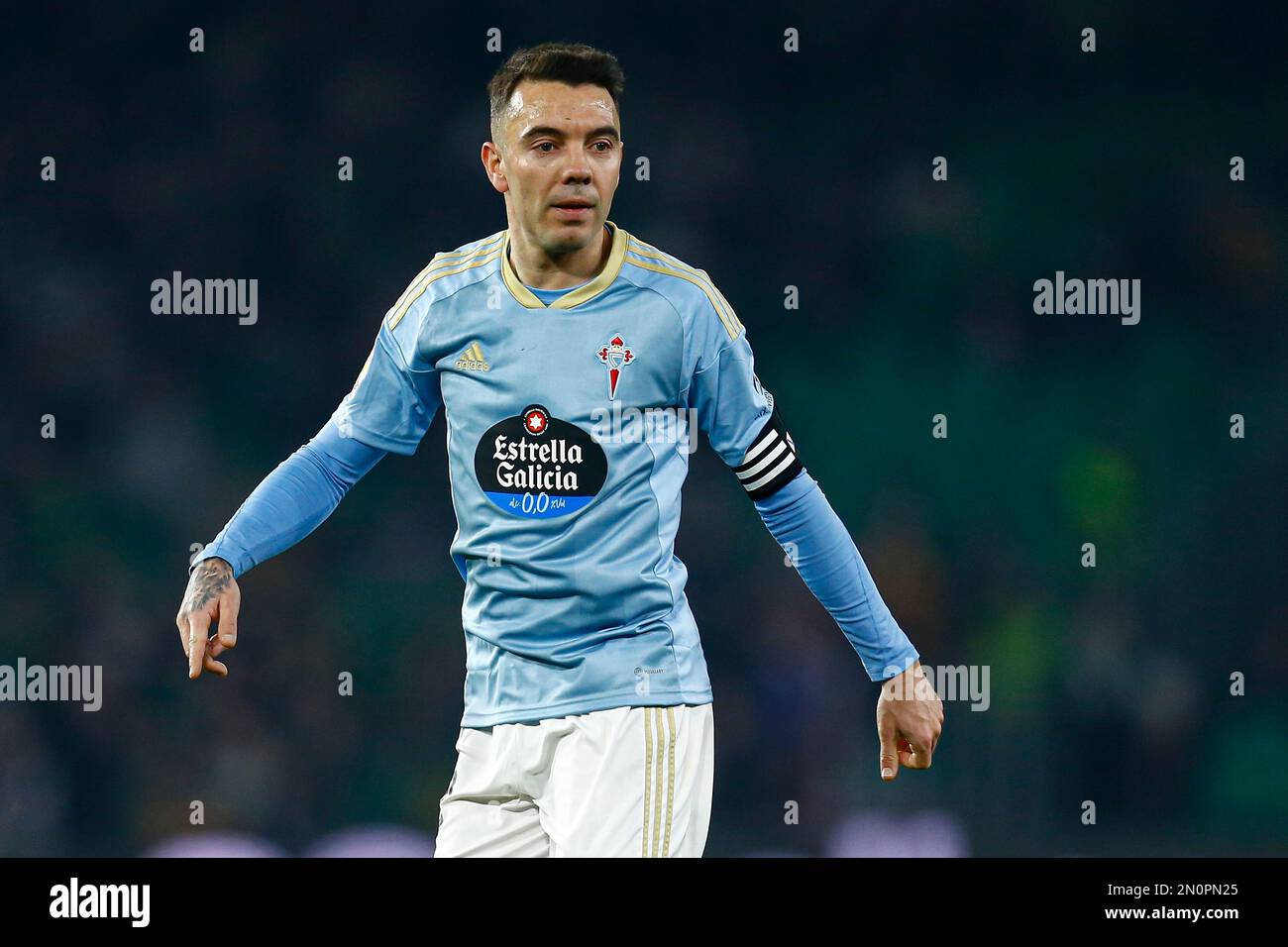 Iago Aspas of RC Celta de Vigo during the La Liga match, Date 20