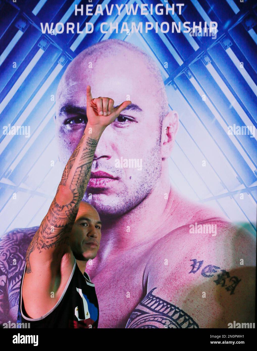 Mixed Martial Arts heavyweight fighter Brandon Vera of the Philippines