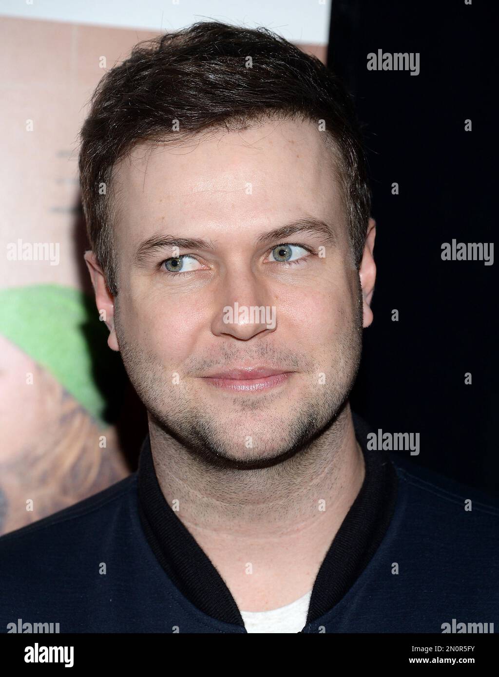 Taran Killam attends the premiere of "Sisters" at the Ziegfeld Theatre