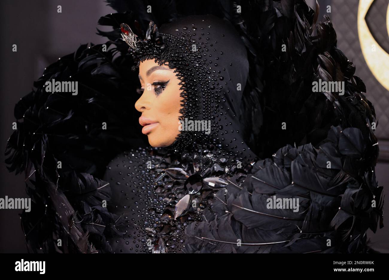Blac Chyna attends the Premiere ceremony of the 65th Annual Grammy
