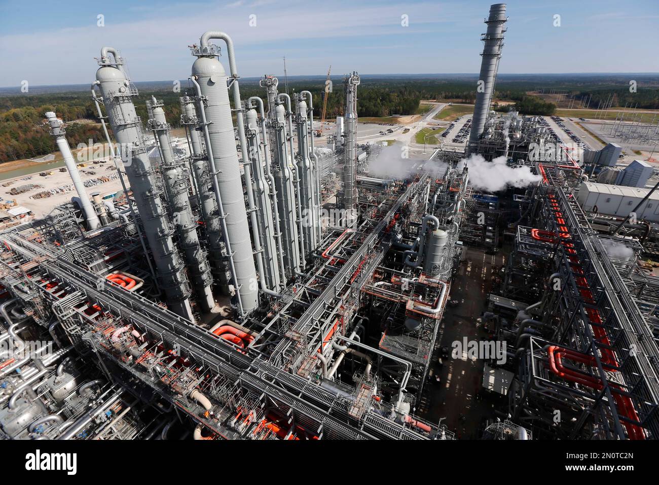 This Nov. 16, 2015 photo shows a section of the Mississippi Power Co