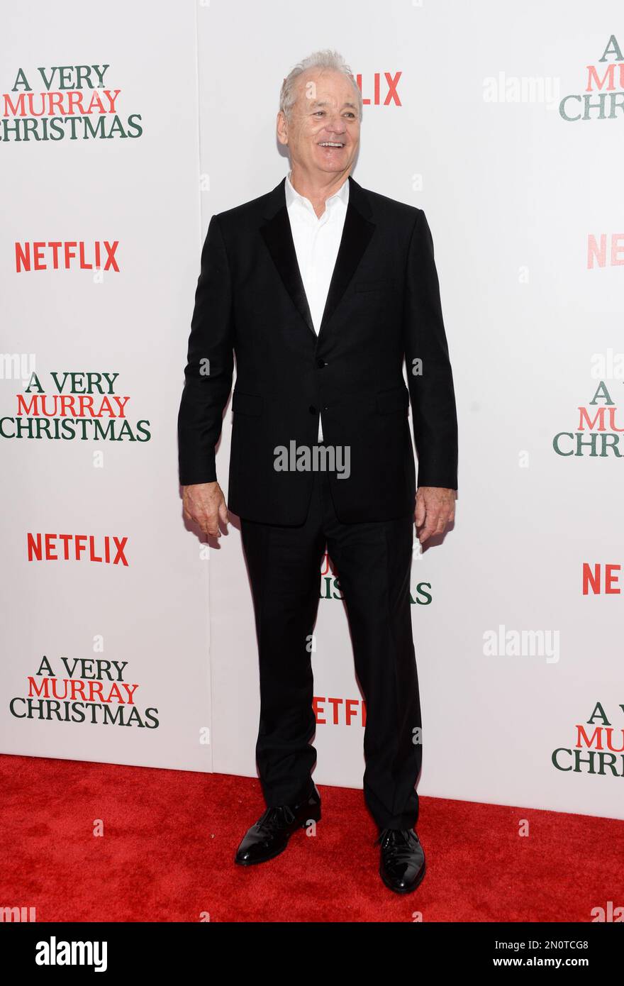 Actor and executive producer Bill Murray attends Netflix's "A Very