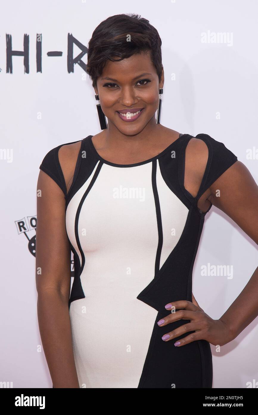 Cassandra Freeman attends the premiere of &ldquo;Chi-Raq&rdquo; at the Ziegfeld