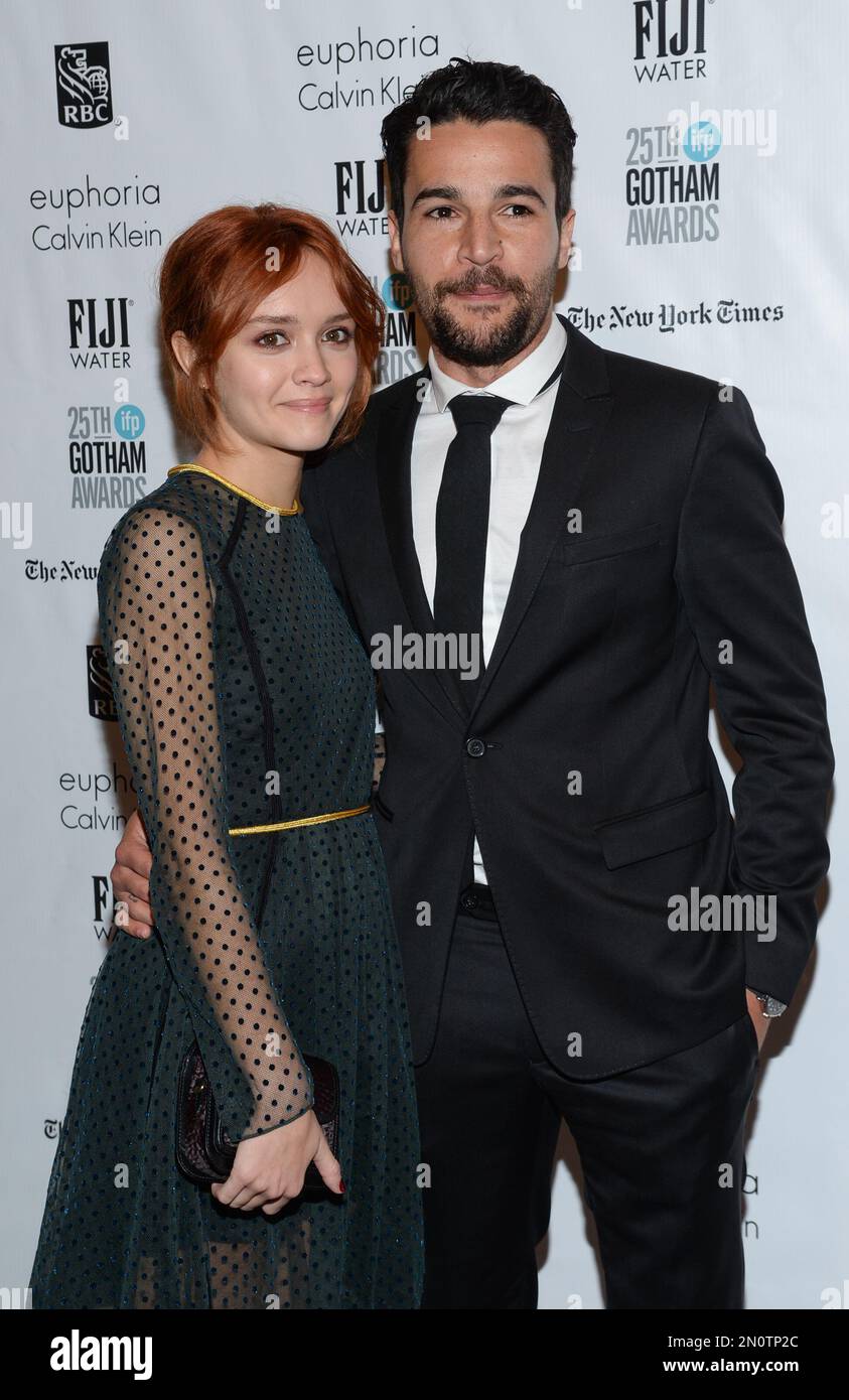 Actor Christopher Abbott and girlfriend actress Olivia Cooke attend The ...