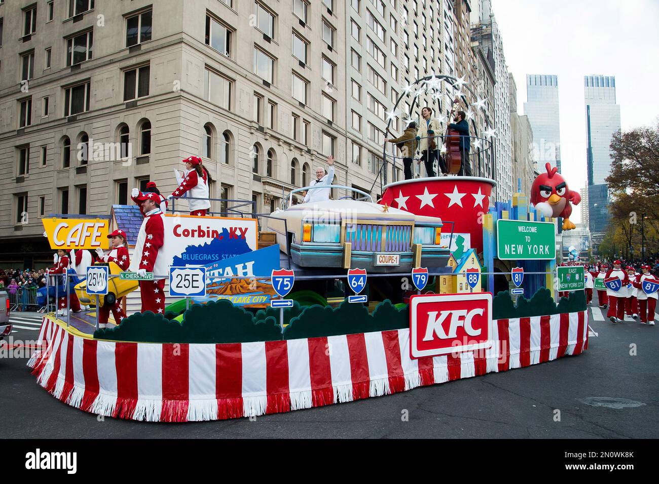 IMAGE DISTRIBUTED FOR KFC - American showman Colonel Sanders helms KFC ...