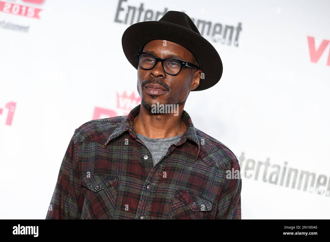 Wood Harris attends the VH1 Big In 2015 with Entertainment Weekly Award