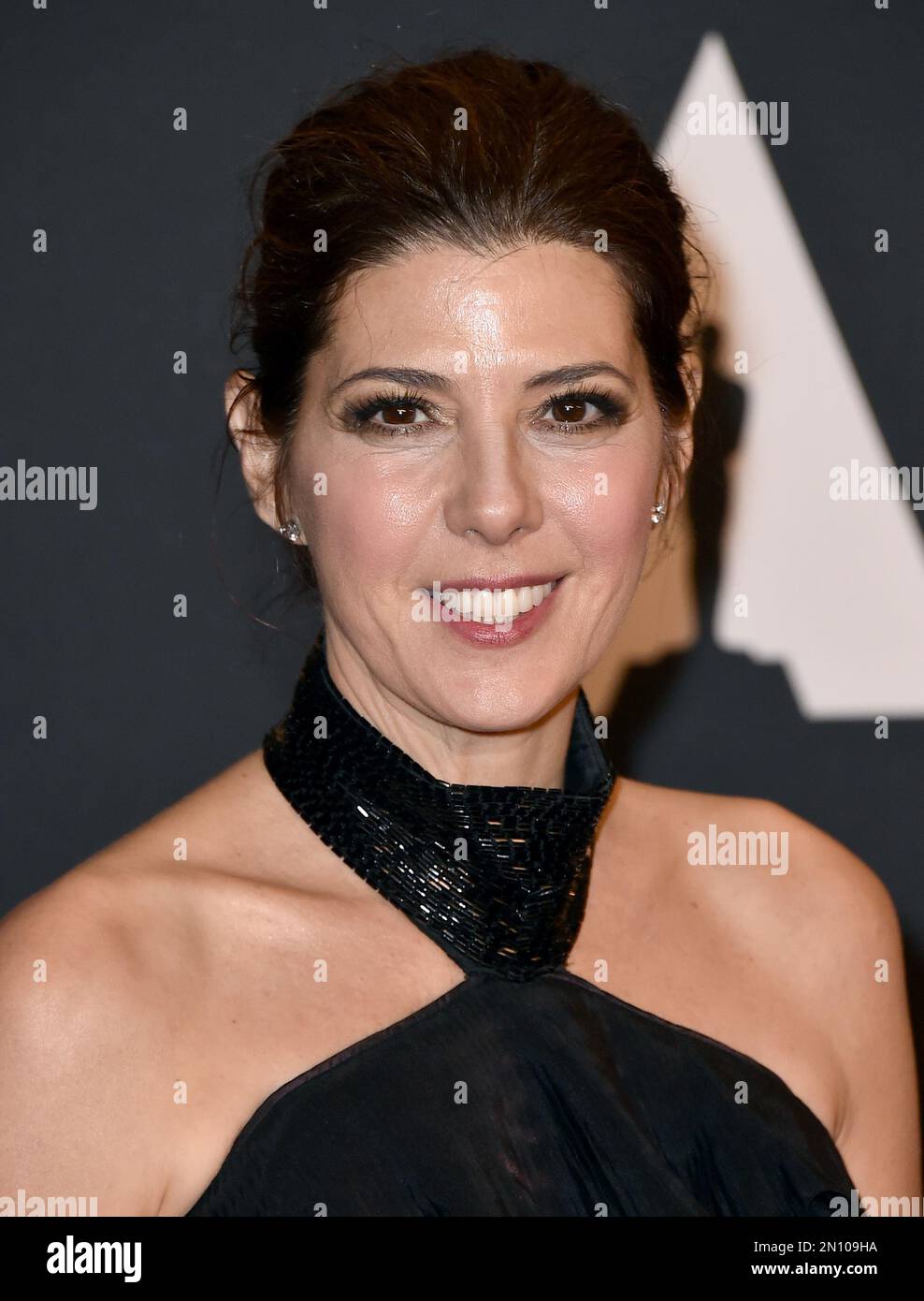 Marisa Tomei arrives at the Governors Awards at the Dolby Ballroom on ...