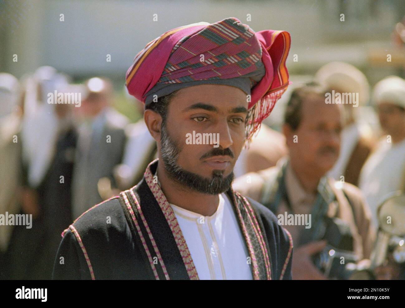 Sultan of Oman Qaboos bin Said al Said is pictured in 1975. (AP Photo