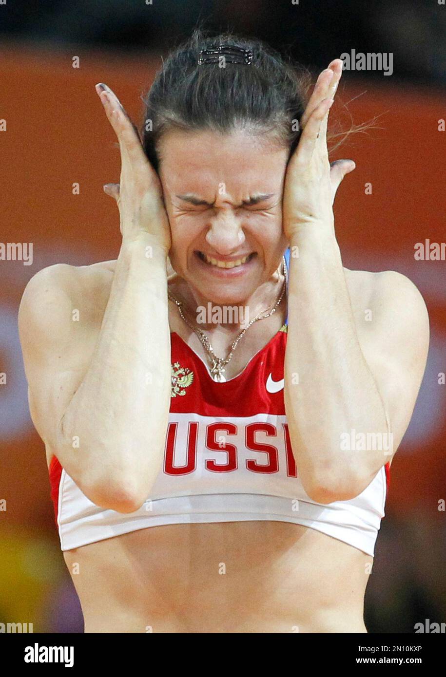 FILE In this March 12, 2010 file photo Russia's Yelena Isinbayeva