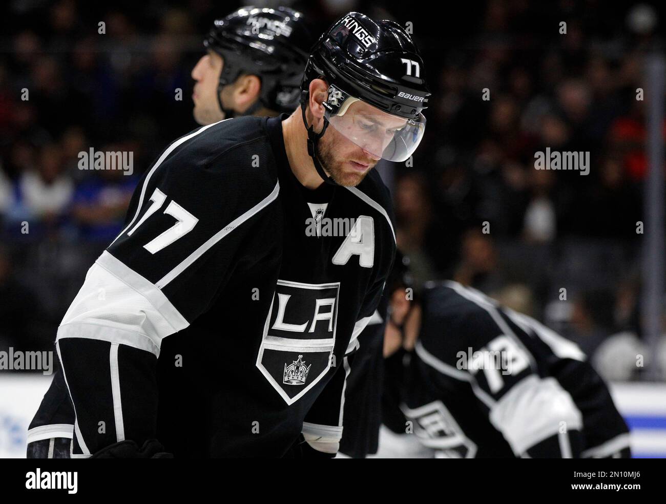Los Angeles Kings center Jeff Carter (77) during the NHL game