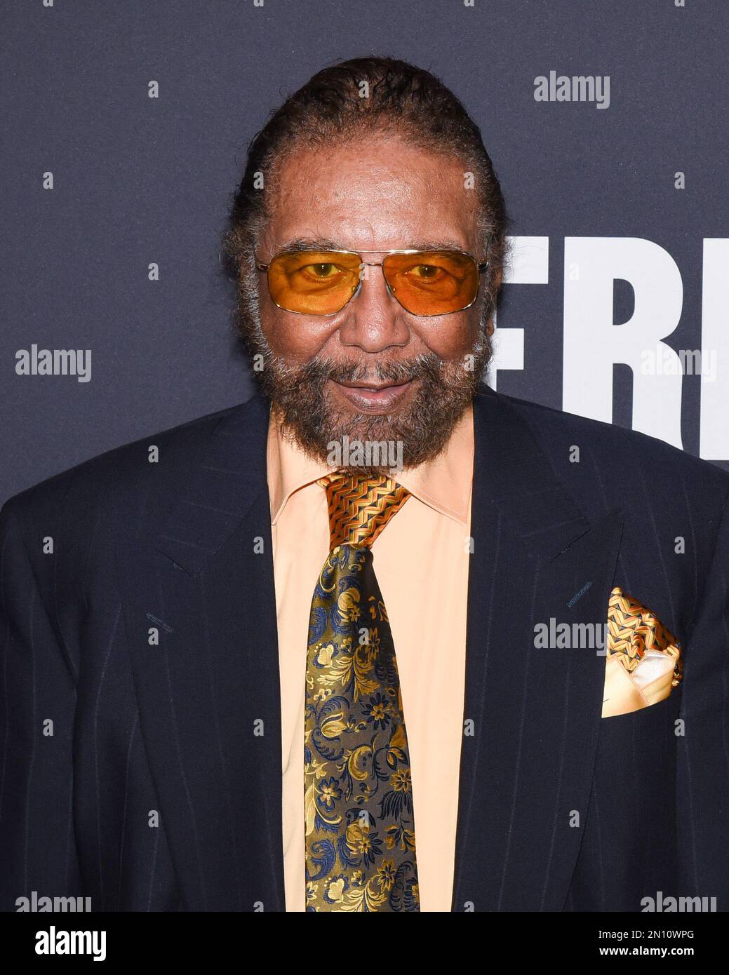 February 3, 2023, Los Angeles, California, United States: Eddie Holland attends the 2023 MusiCares Persons Of The Year Honoring Berry Gordy And Smokey Robinson. (Credit Image: © Billy Bennight/ZUMA Press Wire) EDITORIAL USAGE ONLY! Not for Commercial USAGE! Stock Photo