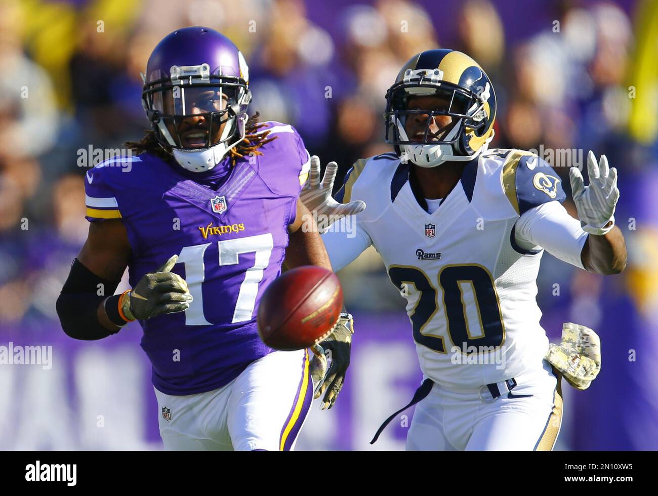 Photo: NFL FOOTBALL - MINNESOTA VIKINGS VS. ST. LOUIS RAMS