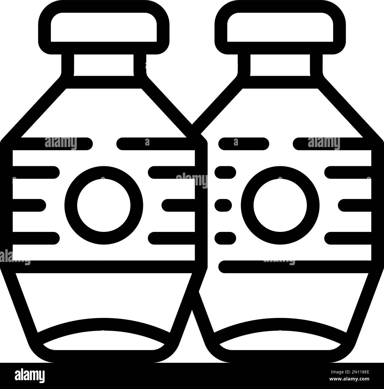 Artist vase icon outline vector. Art studio. Design brush Stock Vector ...