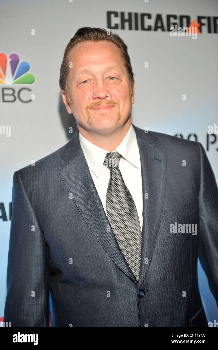 Christian Stolte seen at Red Carpet Event for NBC’s “Chicago Fire