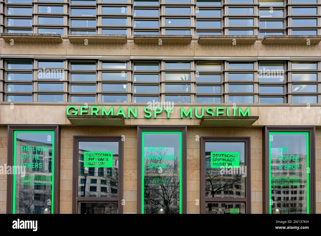 The German Spy Museum At Potsdamer Platz Berlin Germany Europe Stock The German Spy Museum At Potsdamer Platz Berlin Germany Europe Stock