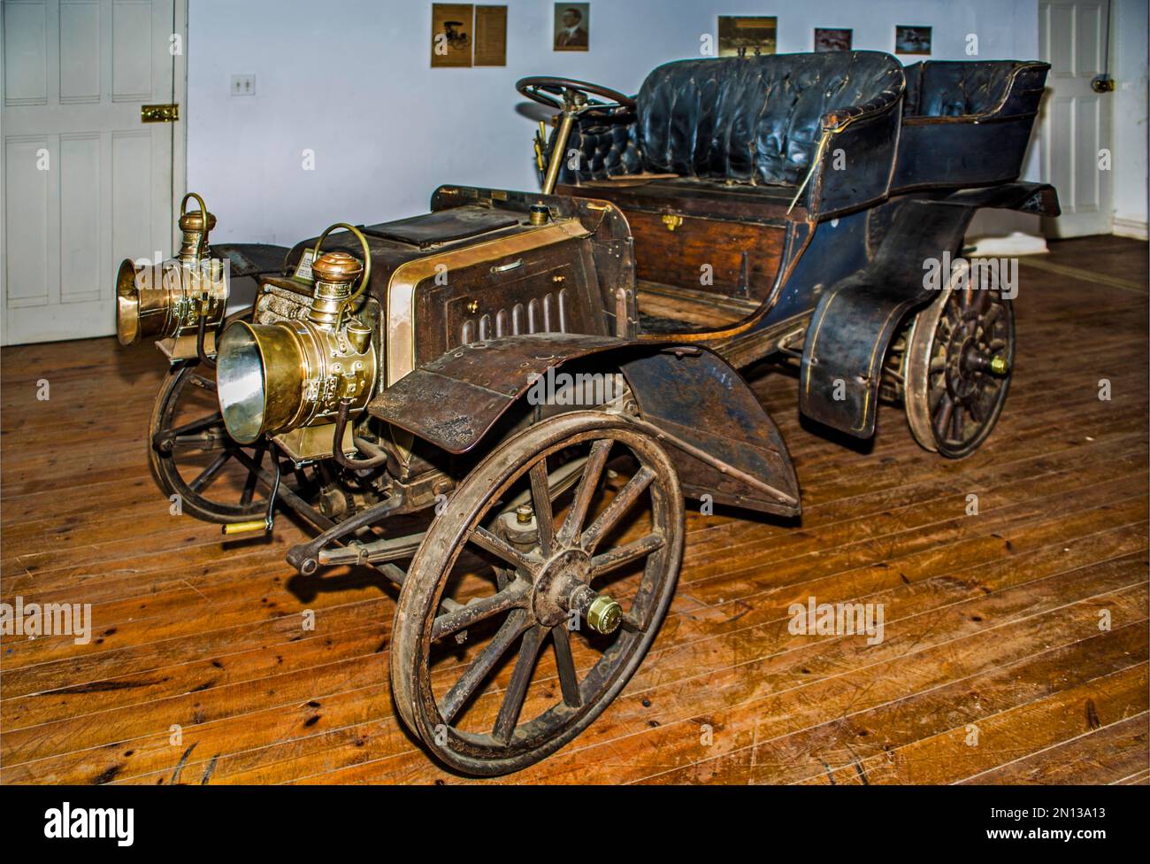 First car in Oudtshoorn, CP Nel Ostrich History Museum, Oudtshoorn