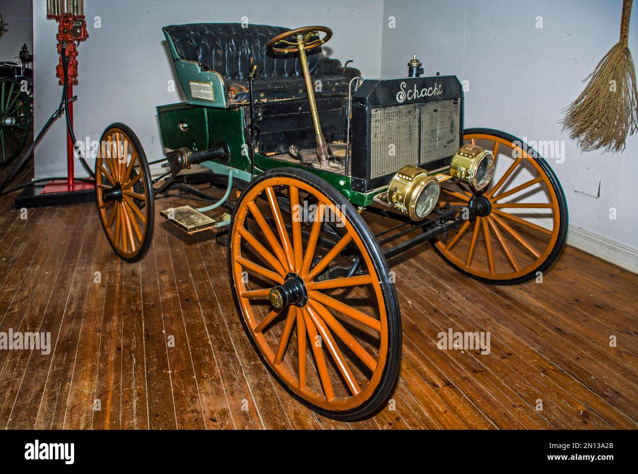 Historic Shaft Wagon, CP Nel Ostrich History Museum, Oudtshoorn, South