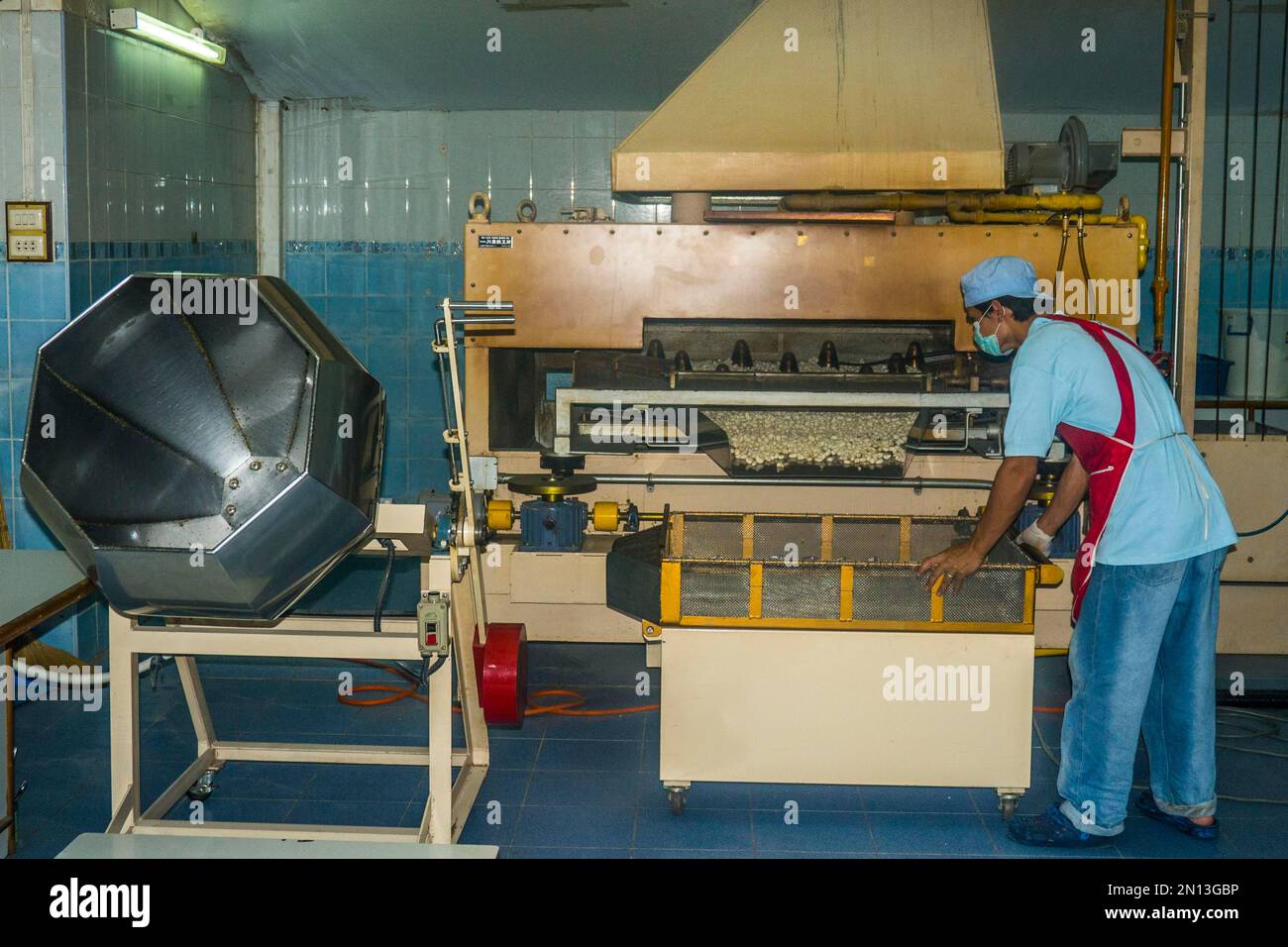 Cashew nut factory, Phuket, Phuket, Thailand, Asia Stock Photo Alamy