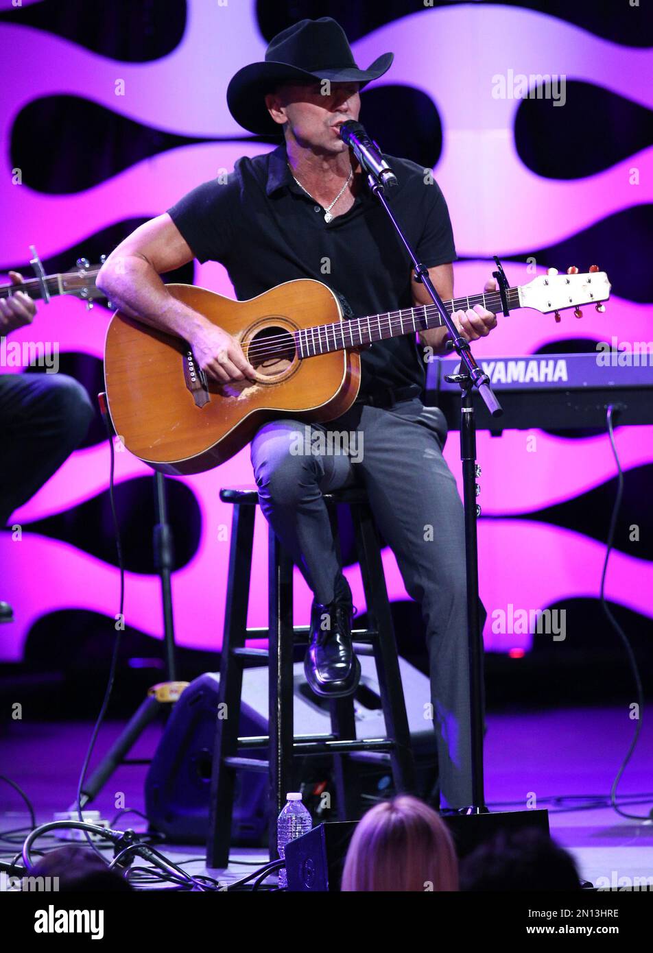 Kenny Chesney performs at the 29th American Cinematheque Awards
