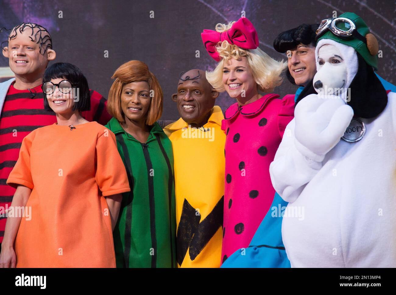 Carson Daly, from left, Natalie Morales, Tamron Hall, Al Roker
