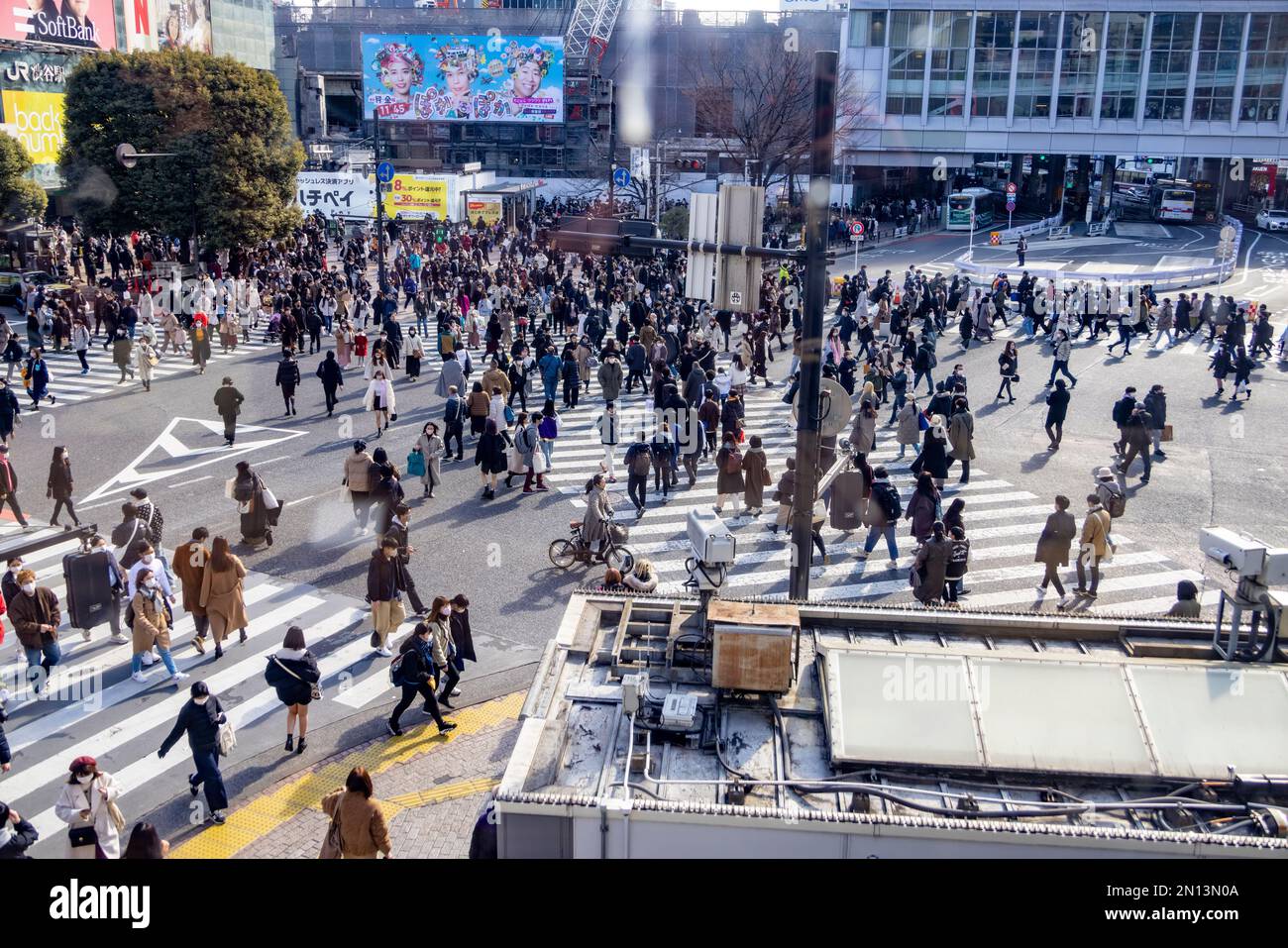 Shibuya scramble crossing Stock Photo - Alamy