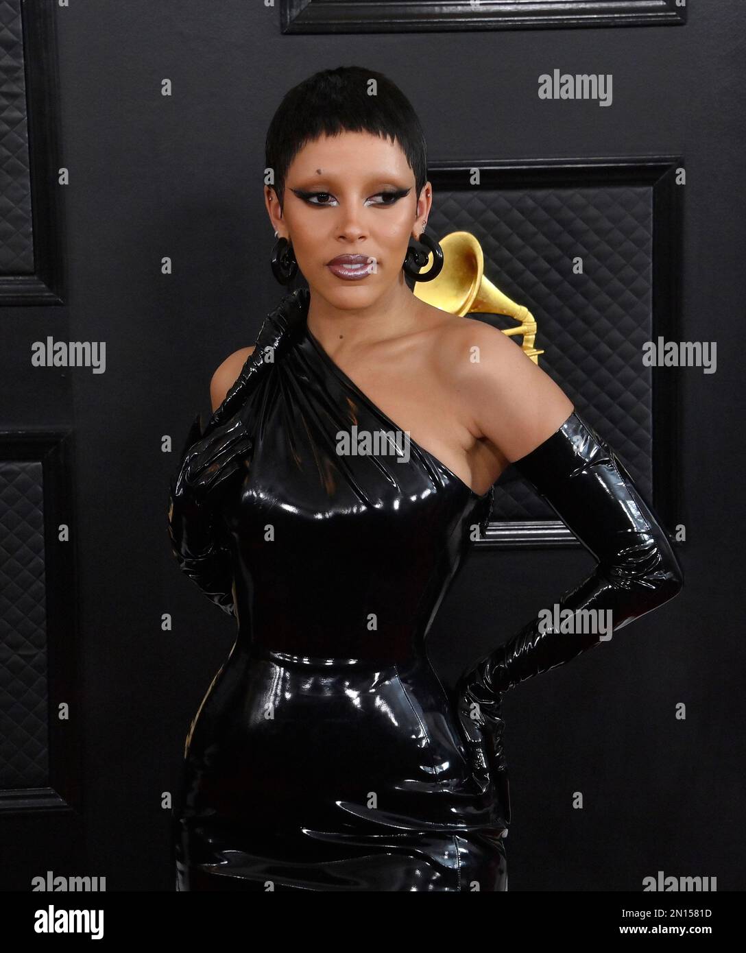 Los Angeles, United States. 05th Feb, 2023. Doja Cat attends the 65th  annual Grammy Awards at the Crypto.com Arena in Los Angeles on Sunday,  February 5, 2023. Photo by Jim Ruymen/UPI Credit: