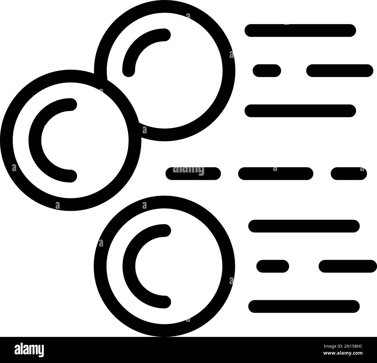 Speed ball icon outline vector. Paint gun. Game target Stock Vector
