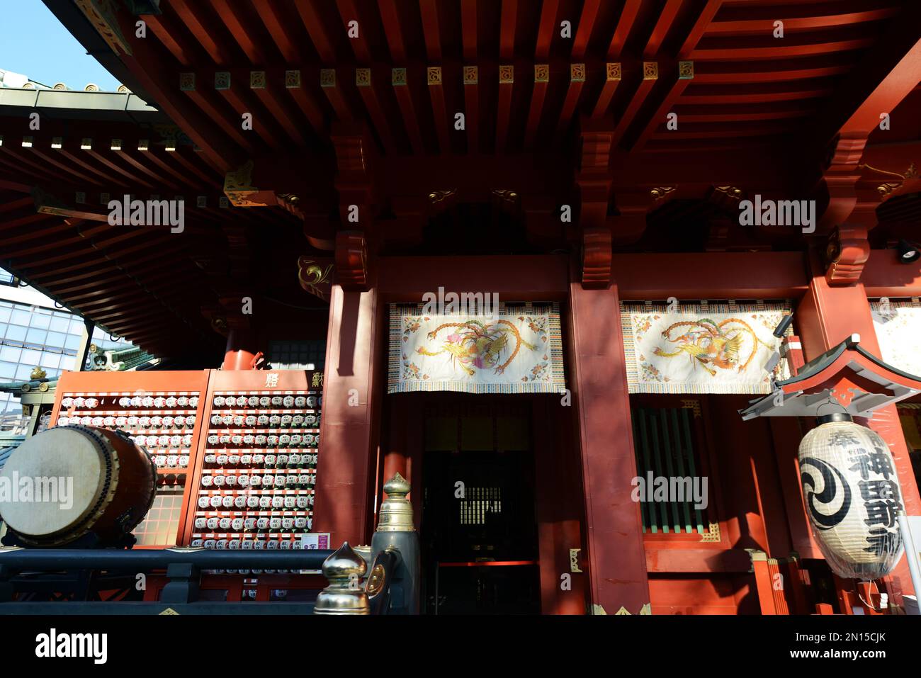 Kanda Myoujin Shrine in Akihabara, Tokyo, Japan. Stock Photo