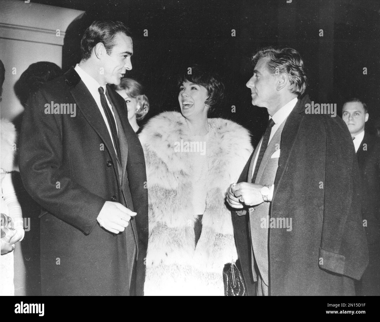 File In this 1963 file photo, Scottish actor Sean Connery, left