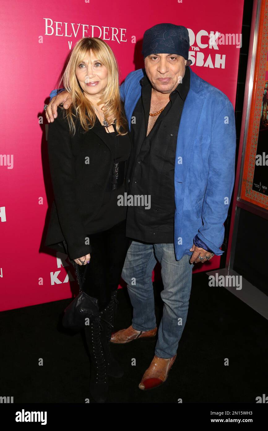 Maureen Van Zandt, left, and Steven Van Zandt attend the premiere of "Rock The Kasbah" at the