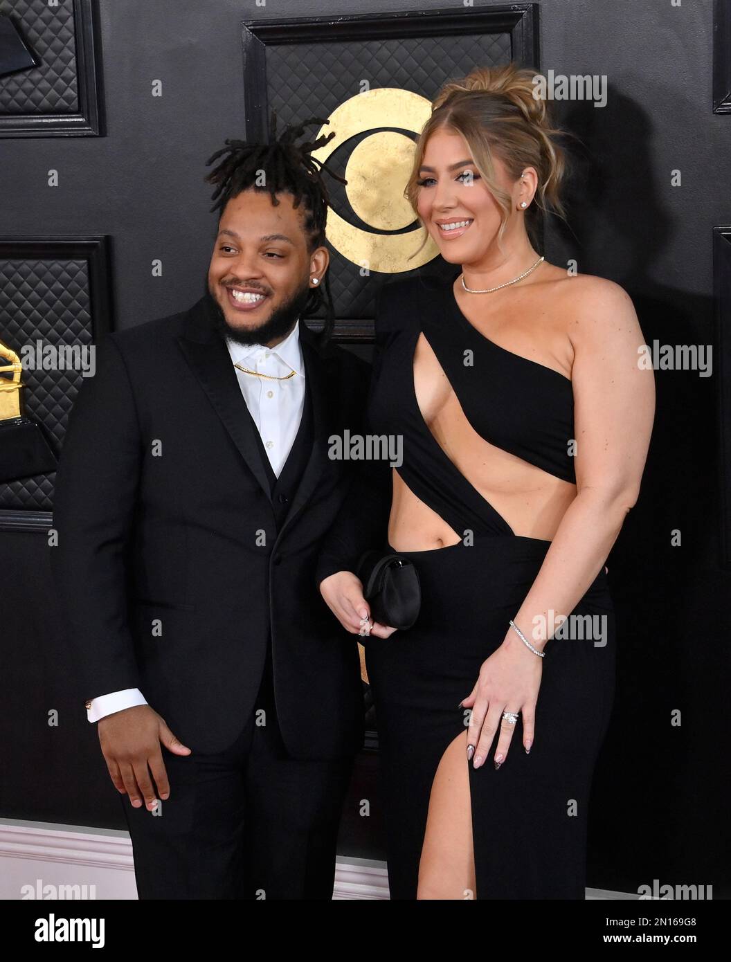 Los Angeles, United States. 05th Feb, 2023. Ray Charles Jr. and Cassandra  Brown attend the 65th annual Grammy Awards at the Crypto.com Arena in Los  Angeles on Sunday, February 5, 2023. Photo