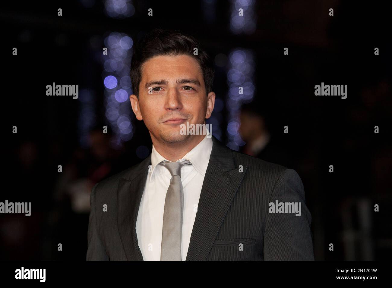 Actor John Magaro poses for photographers upon arrival at the Premiere