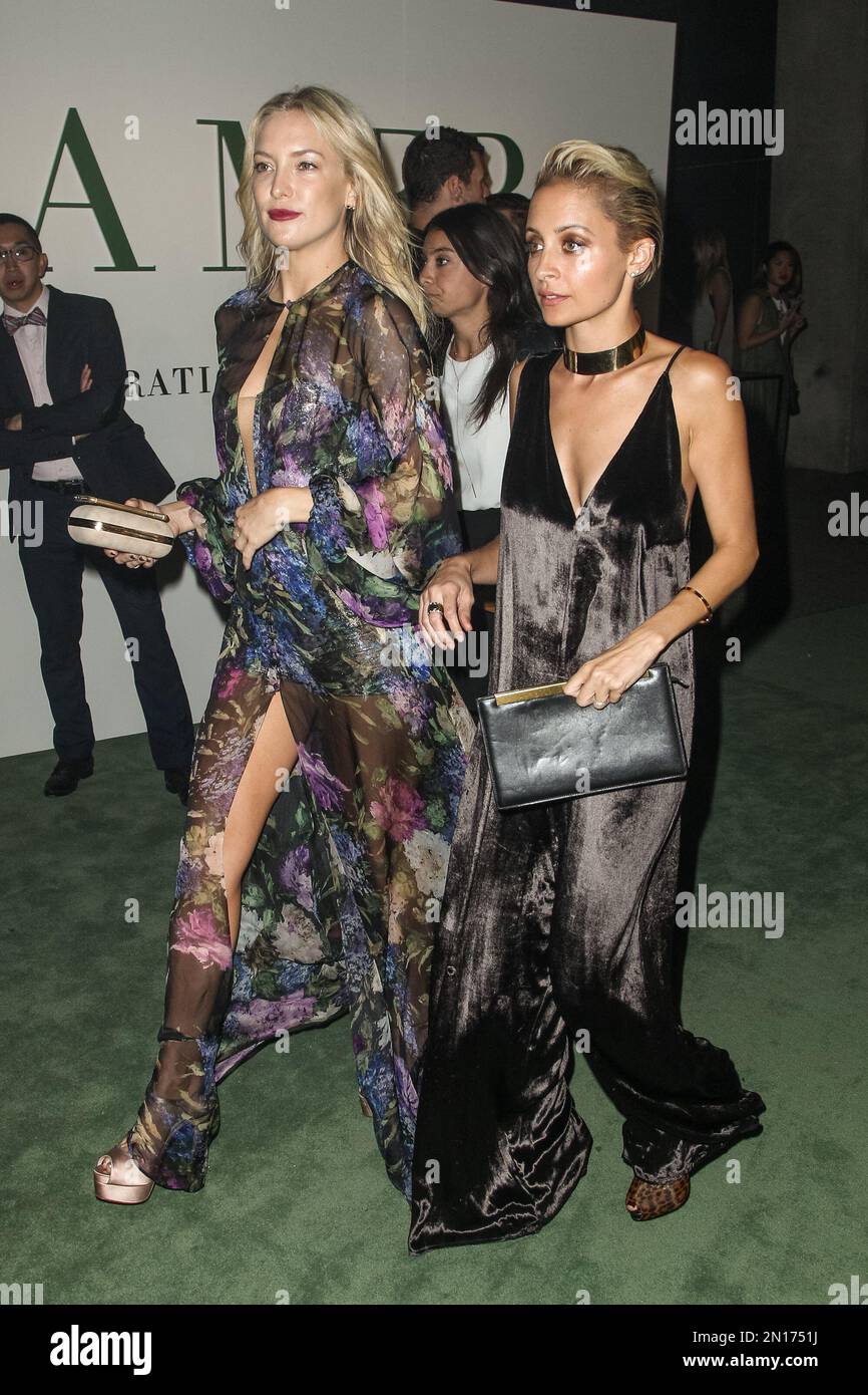 Kate Hudson, left, and Nicole Richie attend the La Mer "Celebration of