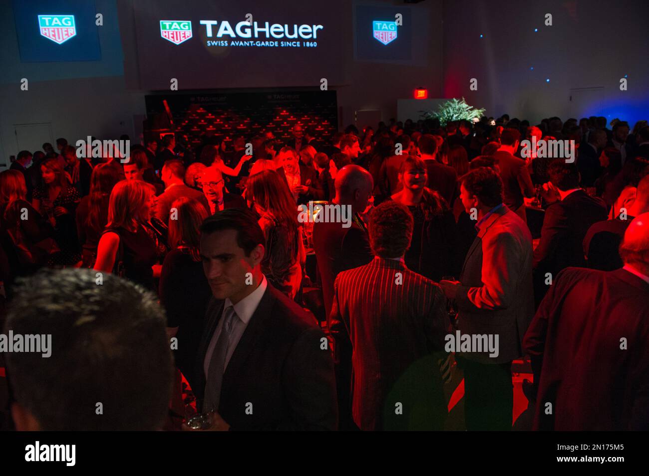 General atmosphere at the TAG Heuer watch launch and brand