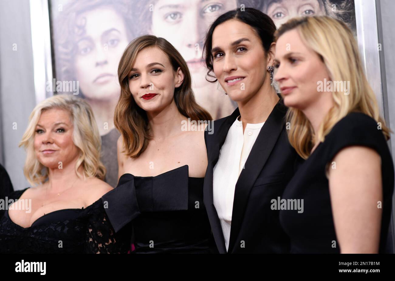 Producer Alison Owen, left, actor Carey Mulligan, director Sarah Gavron