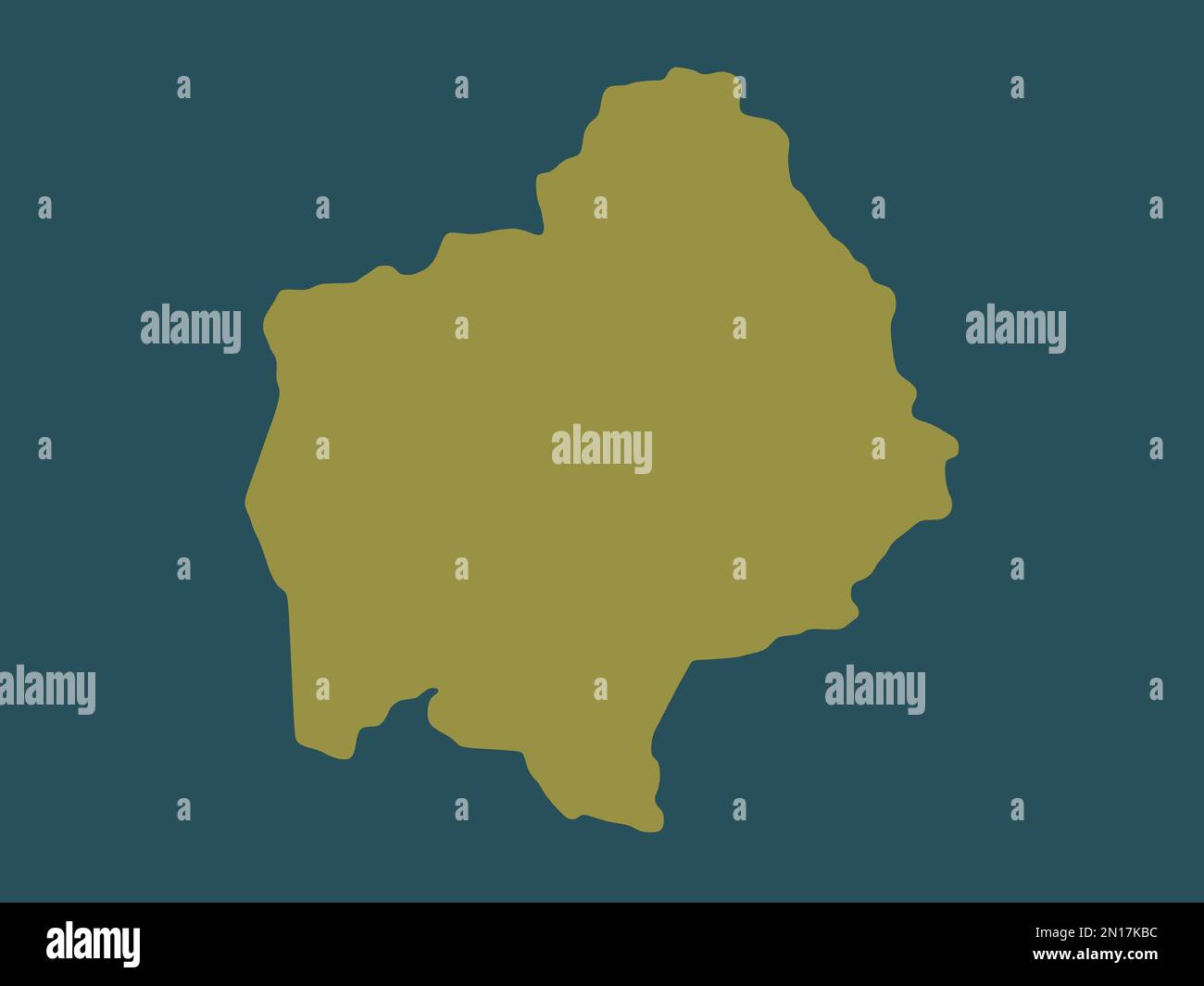 Comerio, municipality of Puerto Rico. Solid color shape Stock Photo - Alamy